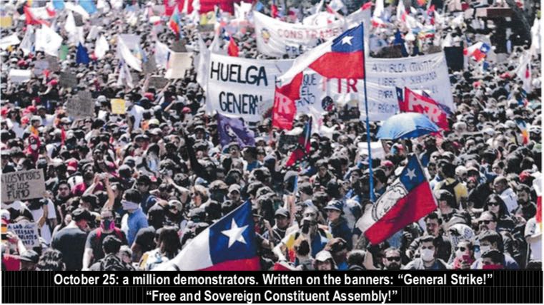 CHILE &laquo;&nbsp;No son 30 pesos, son 30 años&nbsp;&raquo;