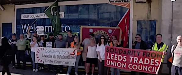 GREAT-BRITAIN Trades Councils Conference 2022, Emergency Motion 1 : « Release of the President of the Russian trade union Courier Kirill Ukraintsev »