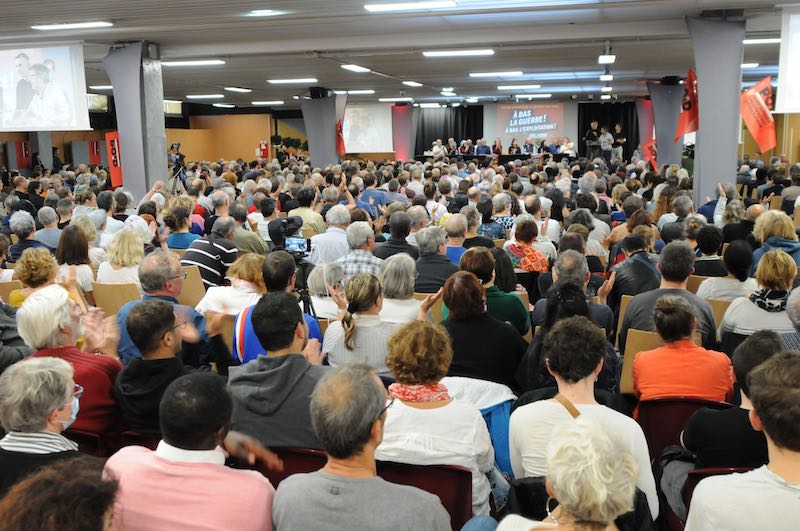 FRANCIA Mitin Internacional del 22 de octubre contra la guerra “¡Ni Putin, ni Biden, ni Macron!” 