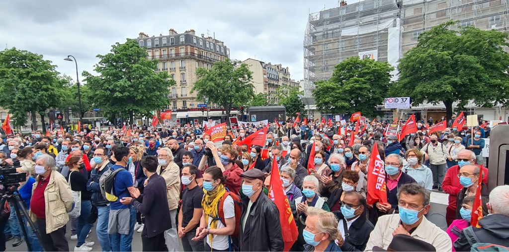 FRANCE Le POID interdit de manifester C’est tout le mouvement ouvrier qui est menacé !