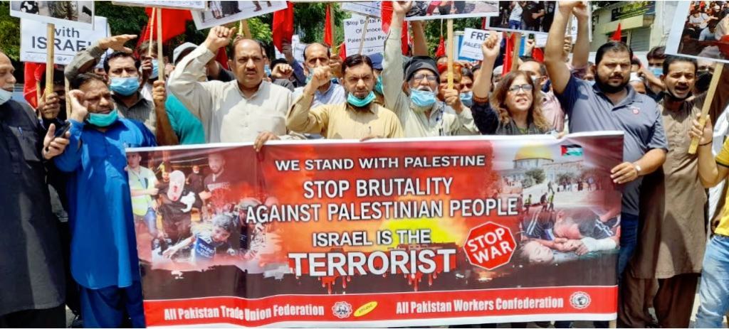 PALESTINA Manifestaciones en todo el mundo en apoyo del pueblo palestino