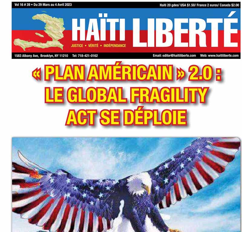 HAITIThe solution must come from the Haitian people, not the US