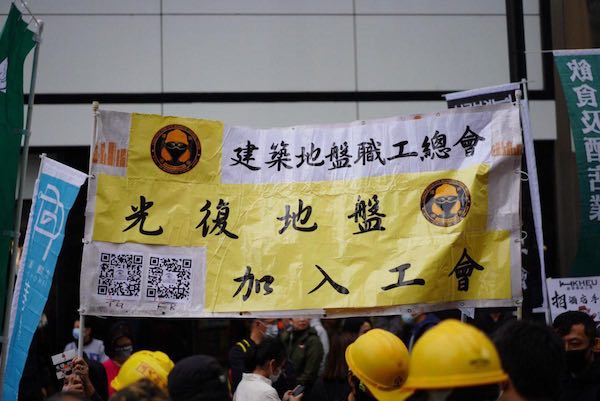 HONG KONG / CHINA « Se han constituido 100 nuevos sindicatos »