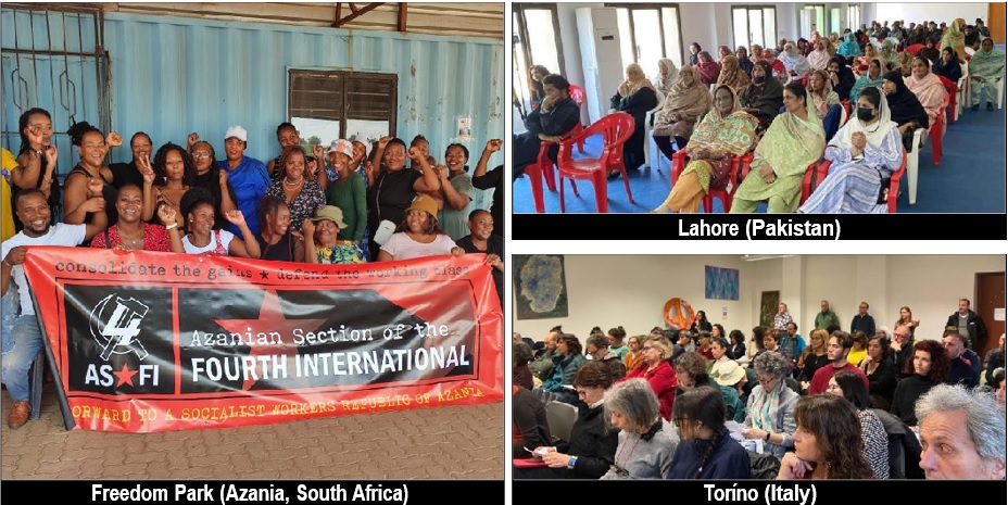 March 8, from Torino to Soweto