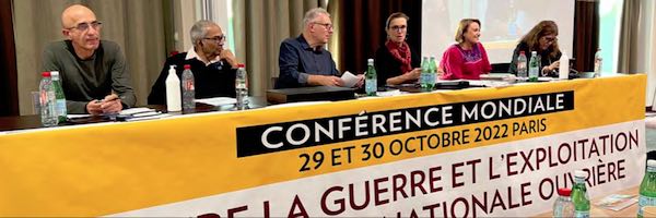 Comisión de Seguimiento del Comité Internacional de los Trabajadores Ampliación de la campaña internacional contra la&nbsp;guerra