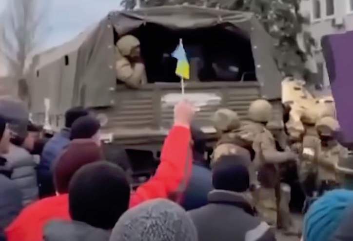 DOWN WITH THIS WAR ! DOWN WITH « NATIONAL UNITY » / SACRED UNION!UKRAINE The People Face Up to the Russian Army