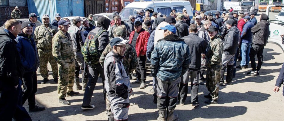 Grève à NOVISSIBIRSK