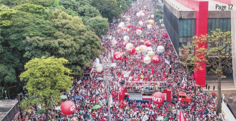 BRASIL 45 millones en huelga&nbsp;general